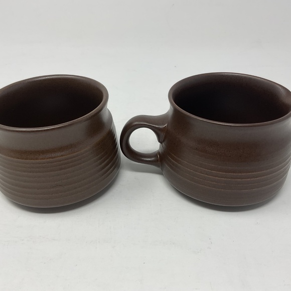 Denby Mayflower (retired) Stoneware Cream & Sugar Set - Picture 3 of 7